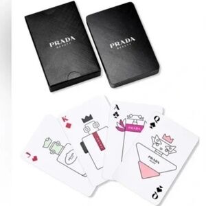 PRADA Playing Cards Limited Edition NEW